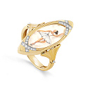 Кольцо из желтого золота