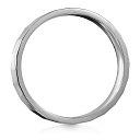 Кольцо обручальное из серебра