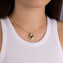 Колье из желтого золота