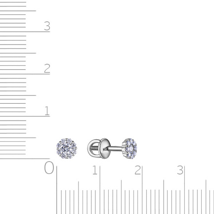 Серьги Пусеты