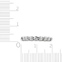 Кольцо из белого золота с бриллиантами