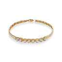 Браслет из красного золота с бриллиантами