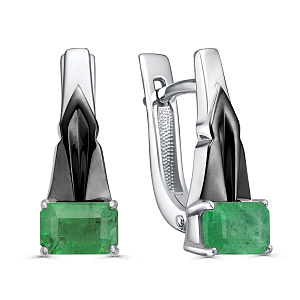 Серьги с английским замком 12-696-1289