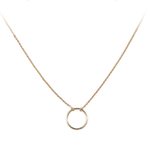 Колье из желтого золота