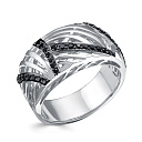 Кольцо из белого золота с бриллиантами