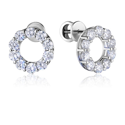 Серьги Пусеты