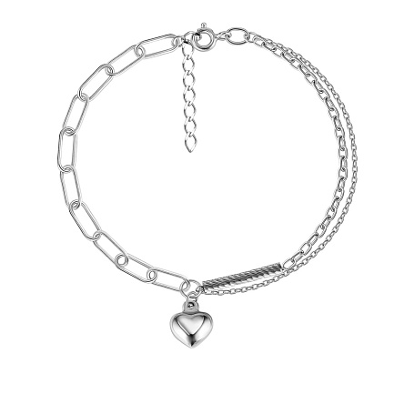 Браслет декоративный из серебра