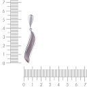 Подвеска из серебра