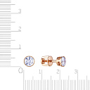 Серьги Пусеты