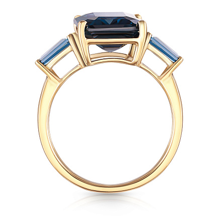 Кольцо из желтого золота