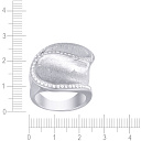 Кольцо из серебра с фианитом