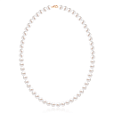 Браслет из красного золота с жемчугом