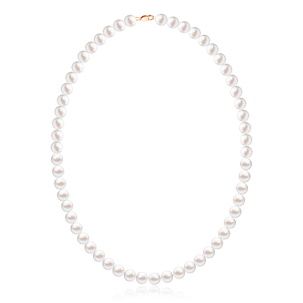 Браслет из красного золота с жемчугом