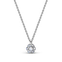 Колье из белого золота с бриллиантами