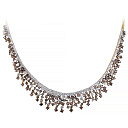 Колье из желтого золота с бриллиантами