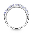 Кольцо из белого золота с бриллиантами