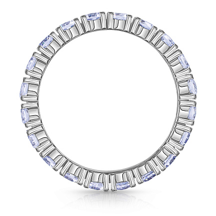 Кольцо из серебра с фианитом