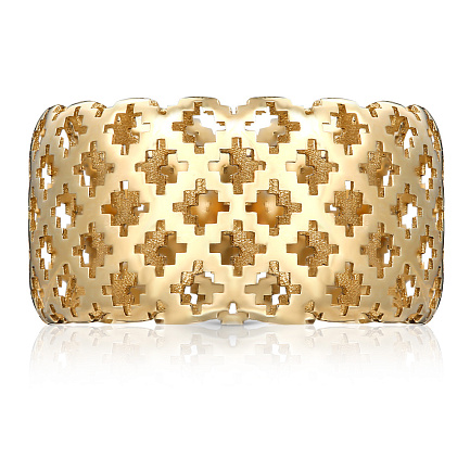 Кольцо из желтого золота