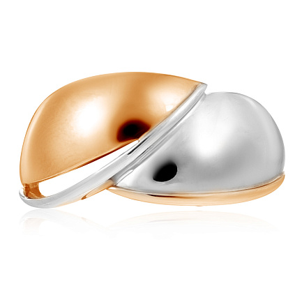 Кольцо из комбинированного золота