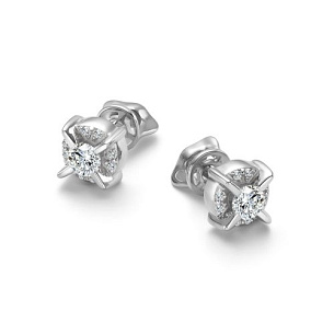 Серьги Пусеты