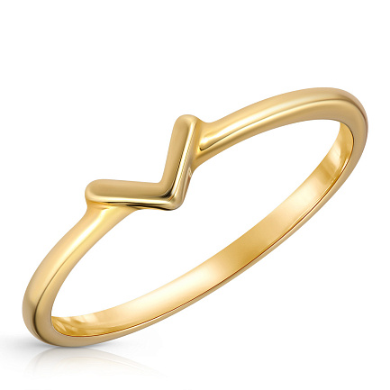 Кольцо из желтого золота