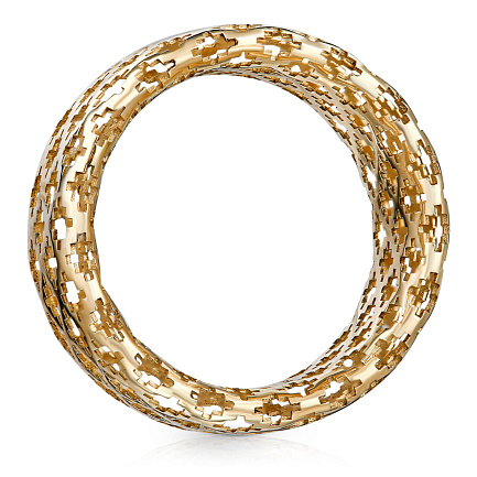 Кольцо из желтого золота