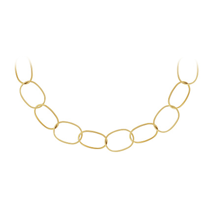 Колье из серебра