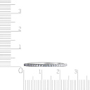 Кольцо из серебра с фианитом