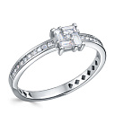 Кольцо из платины с бриллиантами