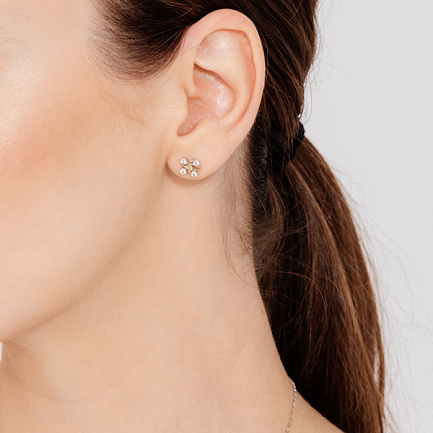 Серьги Пусеты