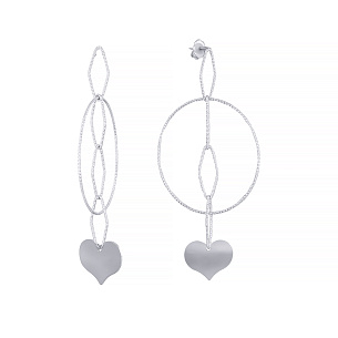 Серьги из серебра