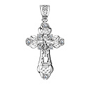 Подвеска из белого золота с бриллиантами