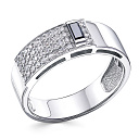 Кольцо из белого золота с бриллиантами