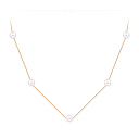 Колье из красного золота