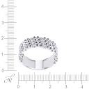 Кольцо из белого золота с бриллиантами