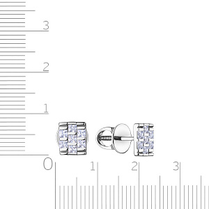 Серьги Пусеты