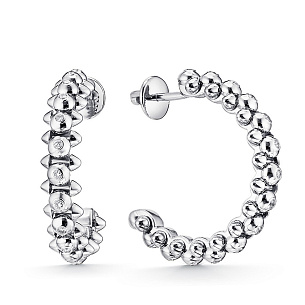 Серьги из красного золота