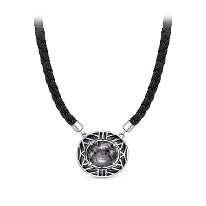 Колье из серебра