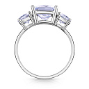 Кольцо из серебра с фианитом