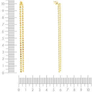 Пусеты из серебра