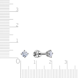 Серьги Пусеты