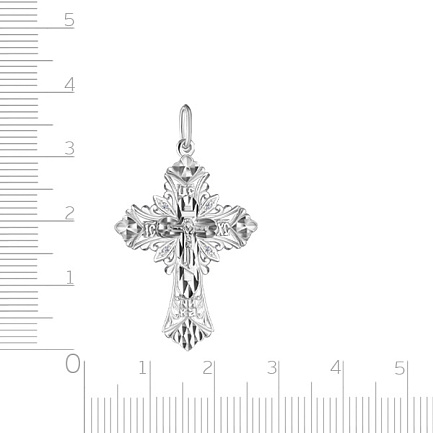 Крест из серебра