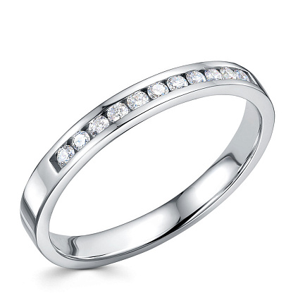 Кольцо из платины с бриллиантами