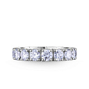 Кольцо из белого золота с бриллиантами