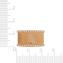 Кольцо из серебра с позолотой