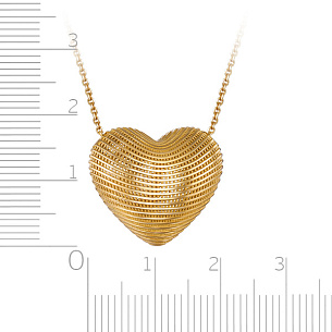 Колье из желтого золота