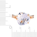 Кольцо из красного золота