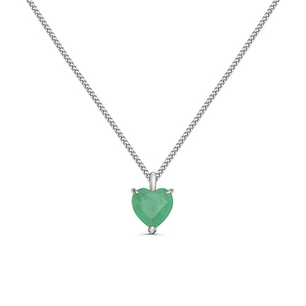 Колье из серебра