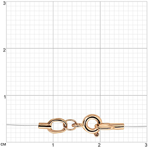 Колье из красного золота