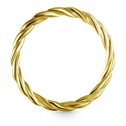 Кольцо из серебра с позолотой